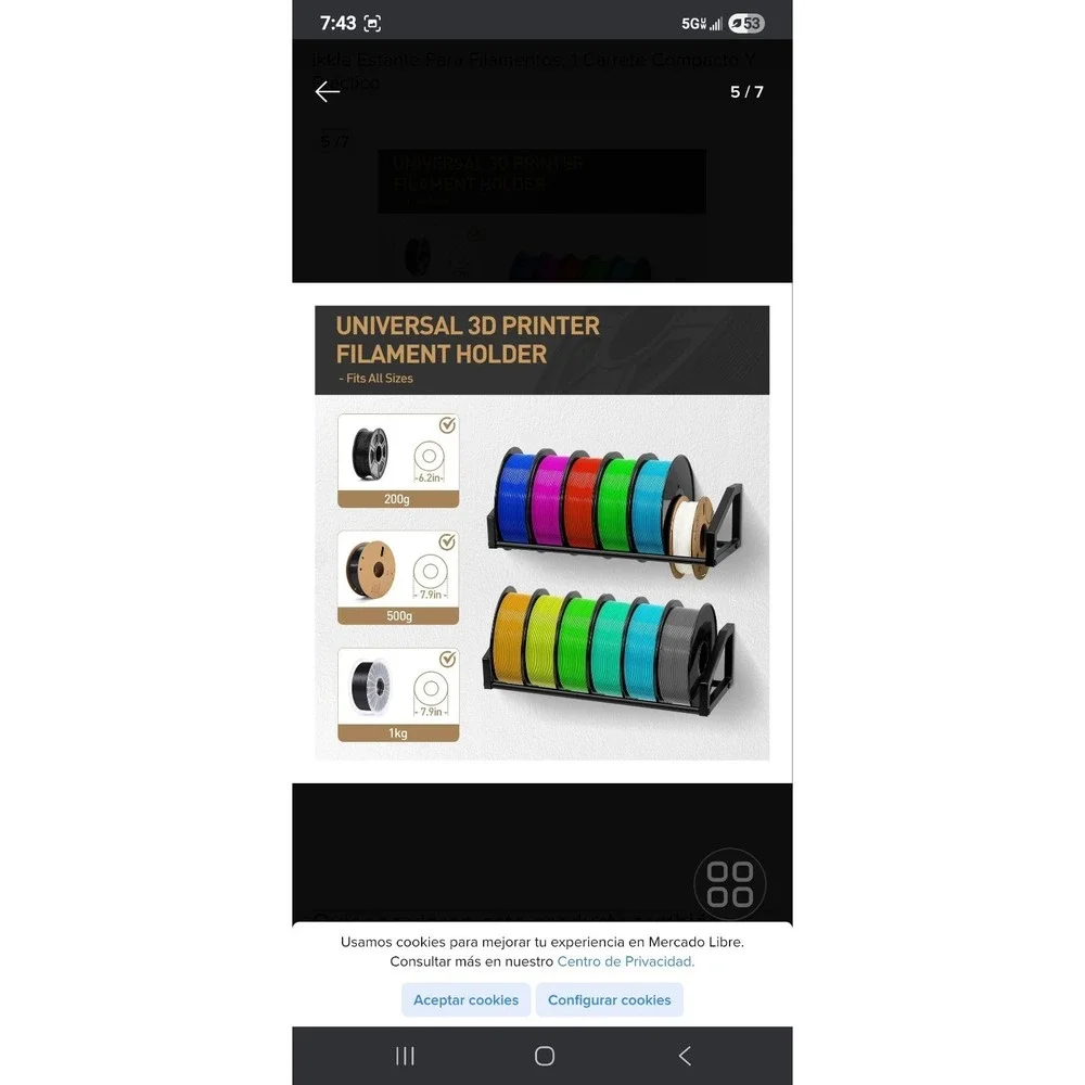 3D Printer Filament Storage Shelf Heavy Duty Storage Shelves‎ for Printing